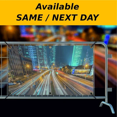  Same Or Next Day Print  -  Mesh Banner