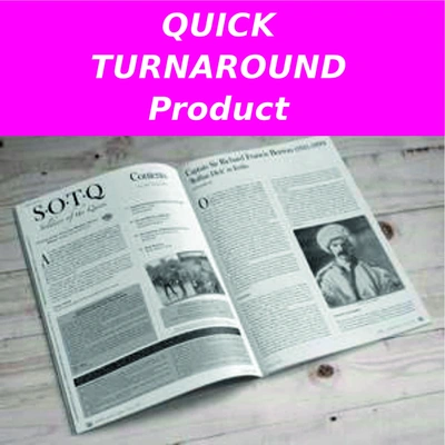  Quick Turnaround Product  -  Stapled Booklets  -  Greyscale