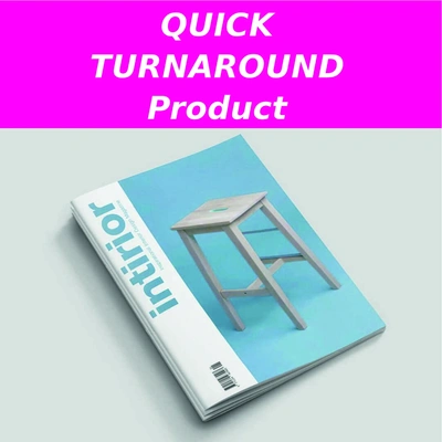  Quick Turnaround Product  -  Stapled Booklets  -  Full Colour
