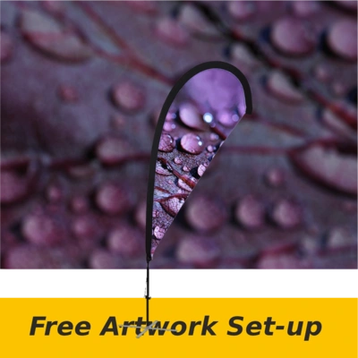  Free Artwork  -  Teardrop Flag