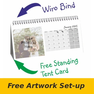  Free Artwork  -  Desk Calendar