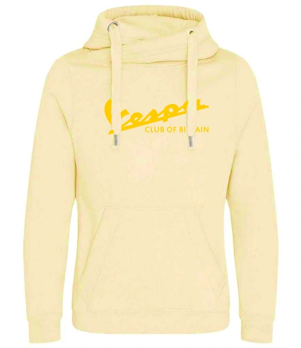  Luxury Cross Neck Hoodie Vanilla Milkshake