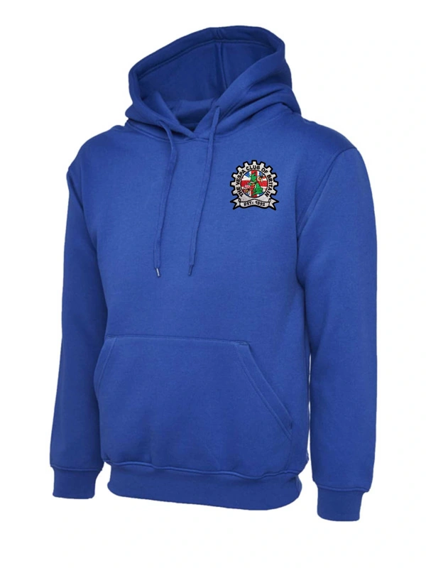  Vespa Club Of Britain  -  Royal Blue Pull Over Hoodie