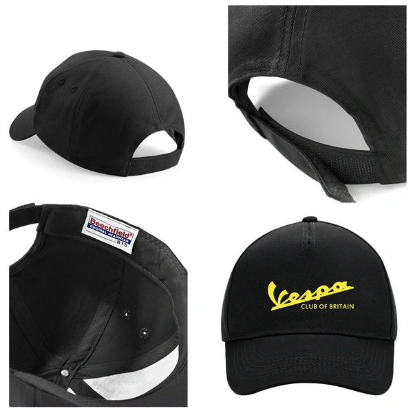  Vespa Club Of Britain  -  Cap Features