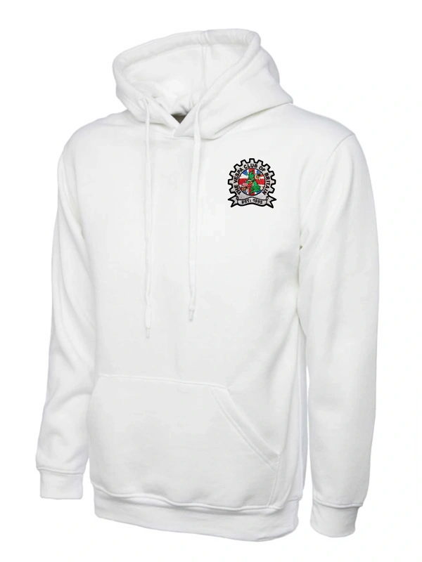  Vespa Club Of Britain  -  White Pull Over Hoodie
