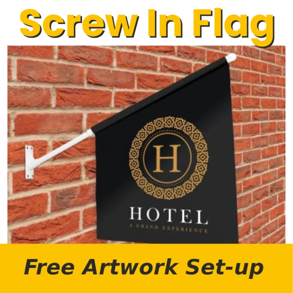  Free Artwork  -  Screw In Flag