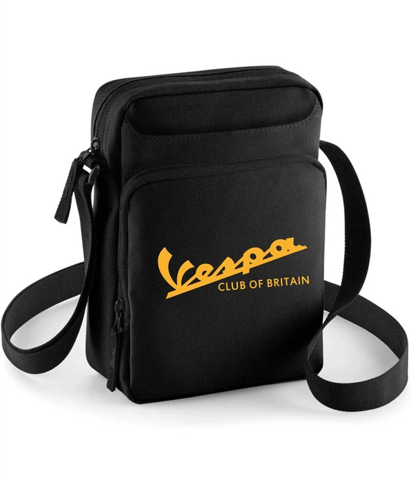  Aross Body Bag  -  Italic Vcb Logo In Gold