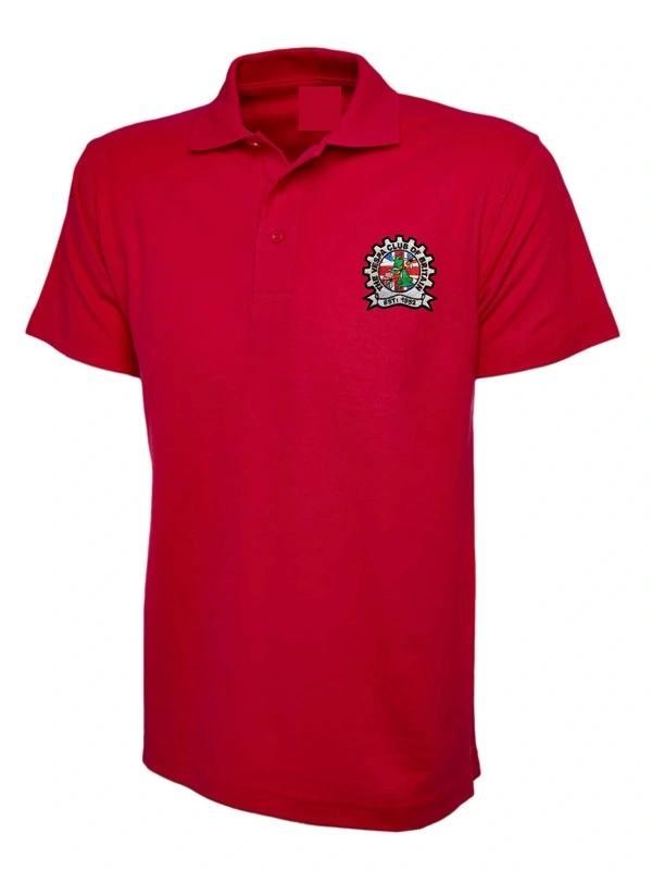  Vespa Club Of Britain  -  Red Polo Shirt