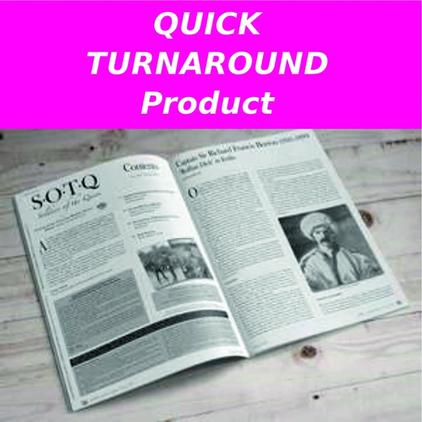  Quick Turnaround Product  -  Stapled Booklets  -  Greyscale