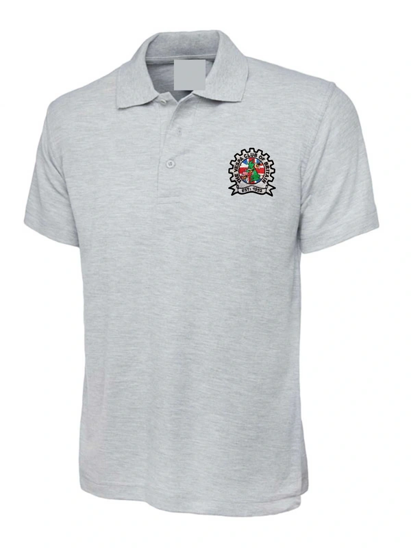  Vespa Club Of Britain  -  Heather Grey Polo Shirt