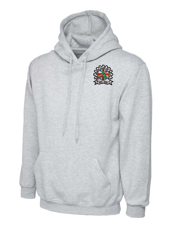  Vespa Club Of Britain  -  Heather Grey Pull Over Hoodie