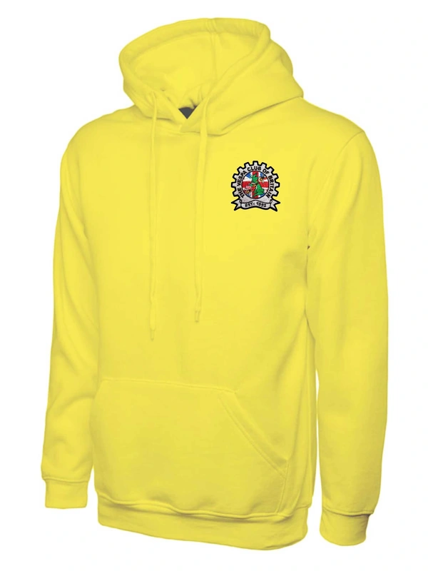  Vespa Club Of Britain  -  Yellow Pull Over Hoodie