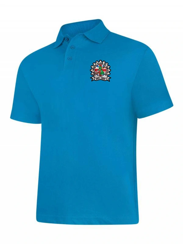  Vespa Club Of Britain  -  Sapphire Blue Polo Shirt