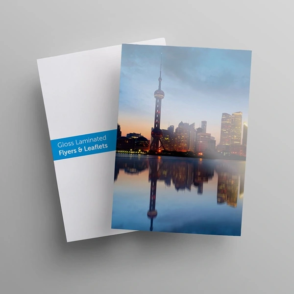 Flyers Leaflets Gloss Laminated
