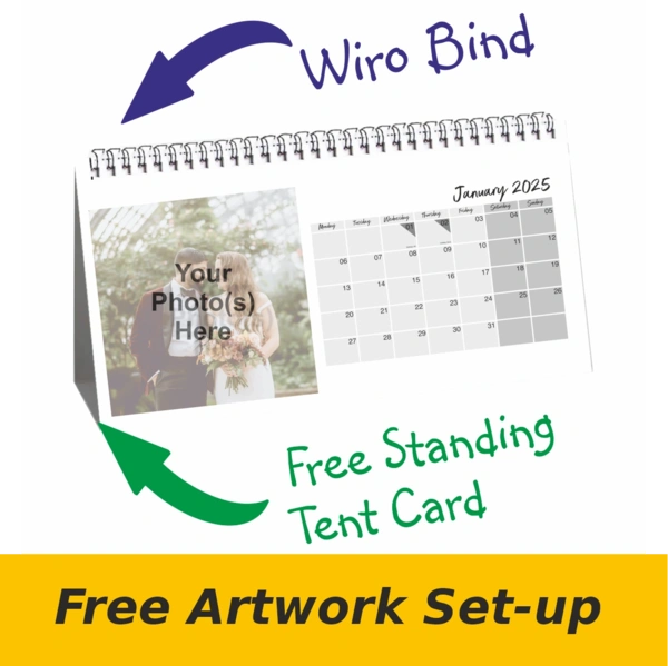  Free Artwork  -  Desk Calendar